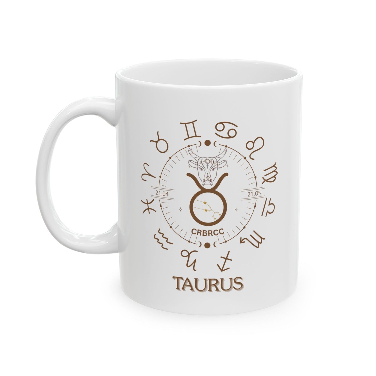 Taurus zodiac coffee mug
