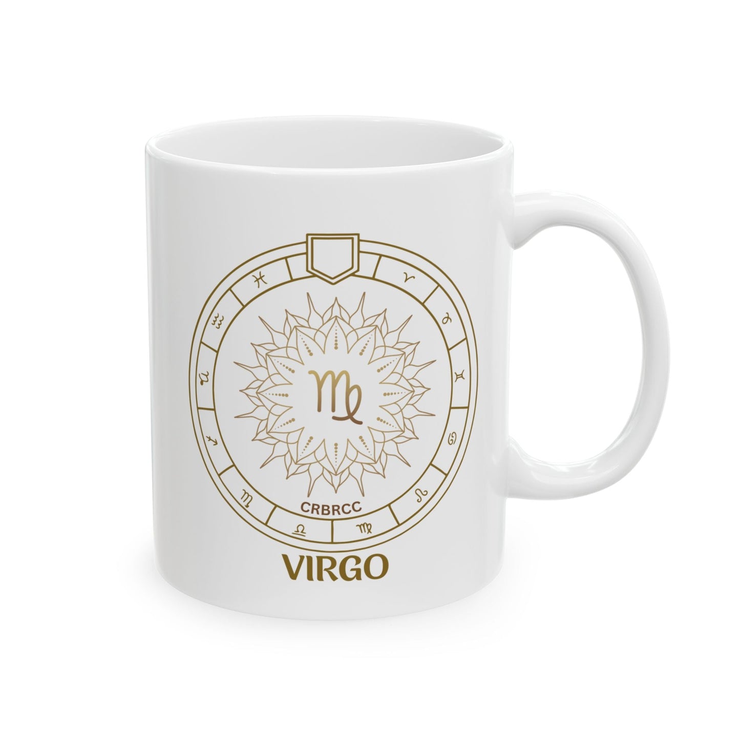 Virgo zodiac coffee cup