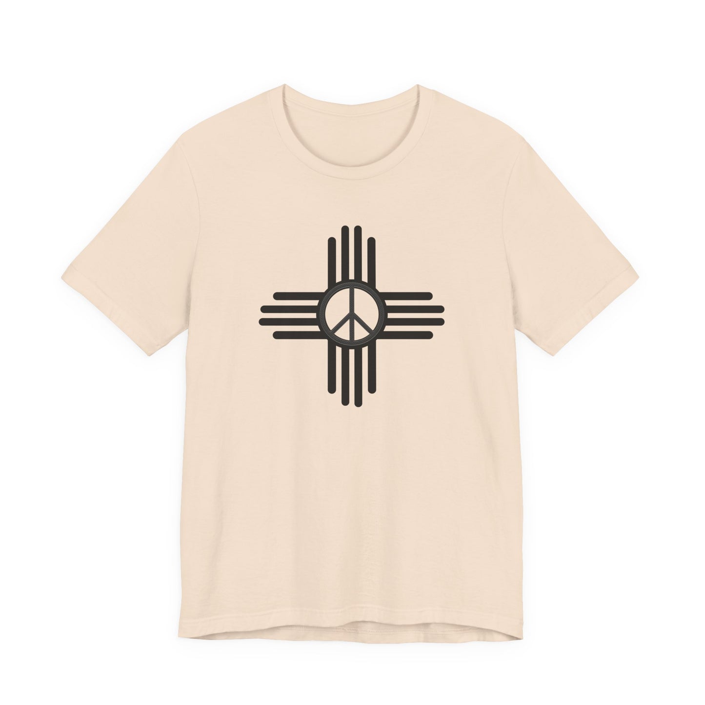 Zia Peace Symbol T-Shirt — Minimal New Mexico Zen Tee