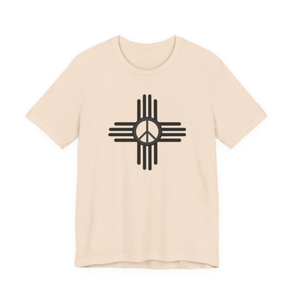 Zia Peace Symbol T-Shirt — Minimal New Mexico Zen Tee