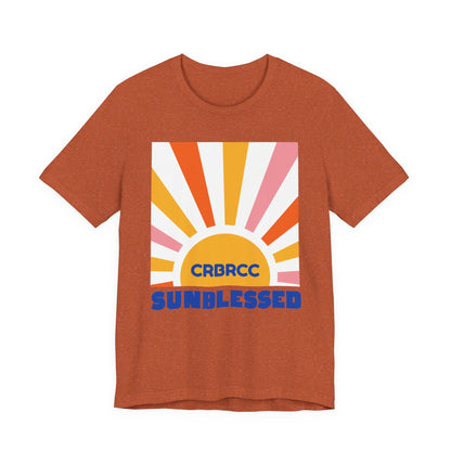 Retro Sun Blessed Tee - Unisex Jersey Short Sleeve T-Shirt, Summer Vibes, Beach Days, Gift for Sun Lovers, Casual Wear, Outdoor Fun