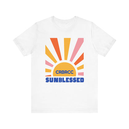 Retro Sun Blessed Tee - Unisex Jersey Short Sleeve T-Shirt, Summer Vibes, Beach Days, Gift for Sun Lovers, Casual Wear, Outdoor Fun