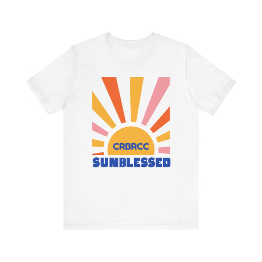 Retro Sun Blessed Tee - Unisex Jersey Short Sleeve T-Shirt, Summer Vibes, Beach Days, Gift for Sun Lovers, Casual Wear, Outdoor Fun