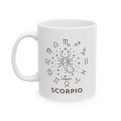 Scorpio Astrology Zodiac Ceramic Mug