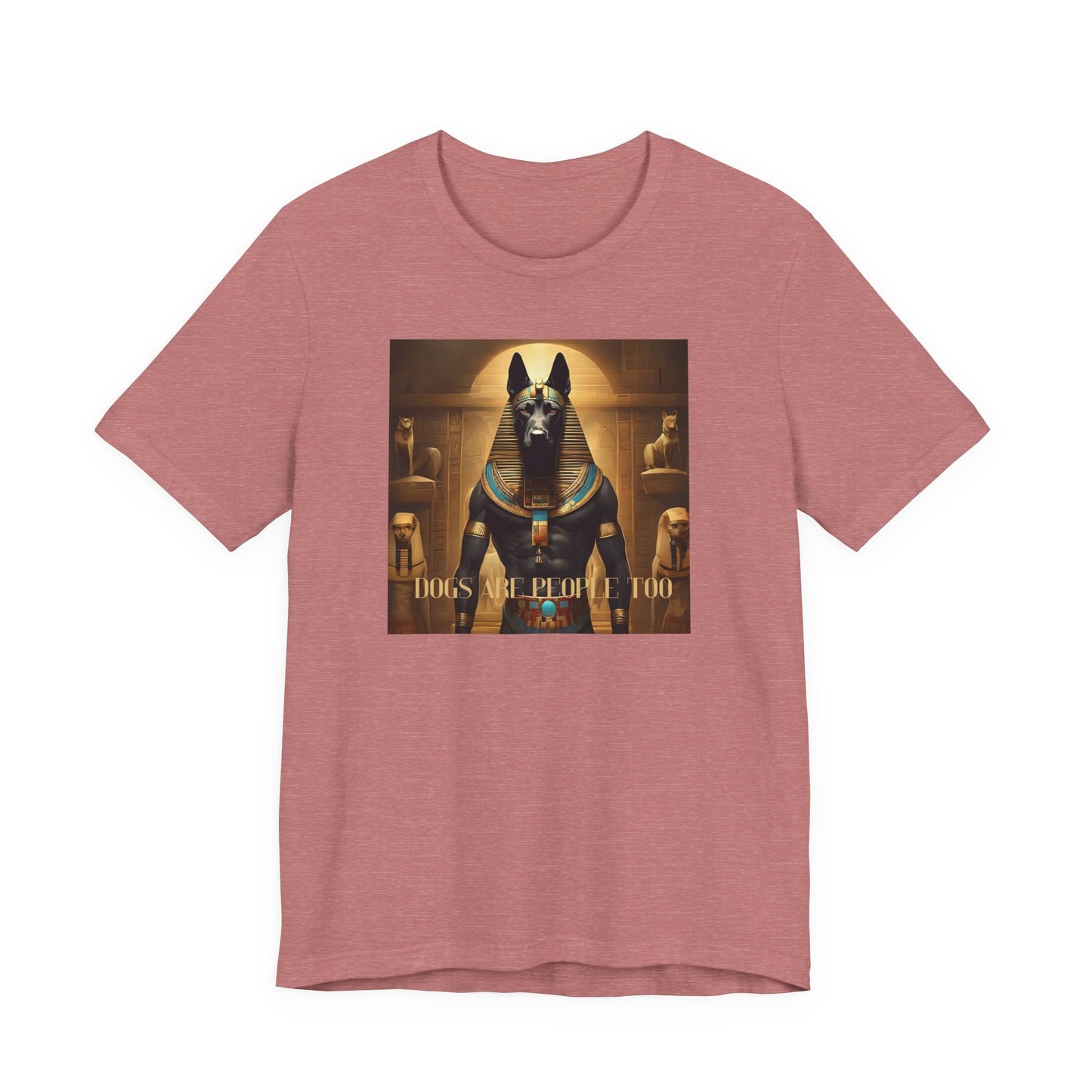 Anubis Graphic Tee — Egyptian God 'Dogs Are Pleasing Too' Vintage Art T-Shirt