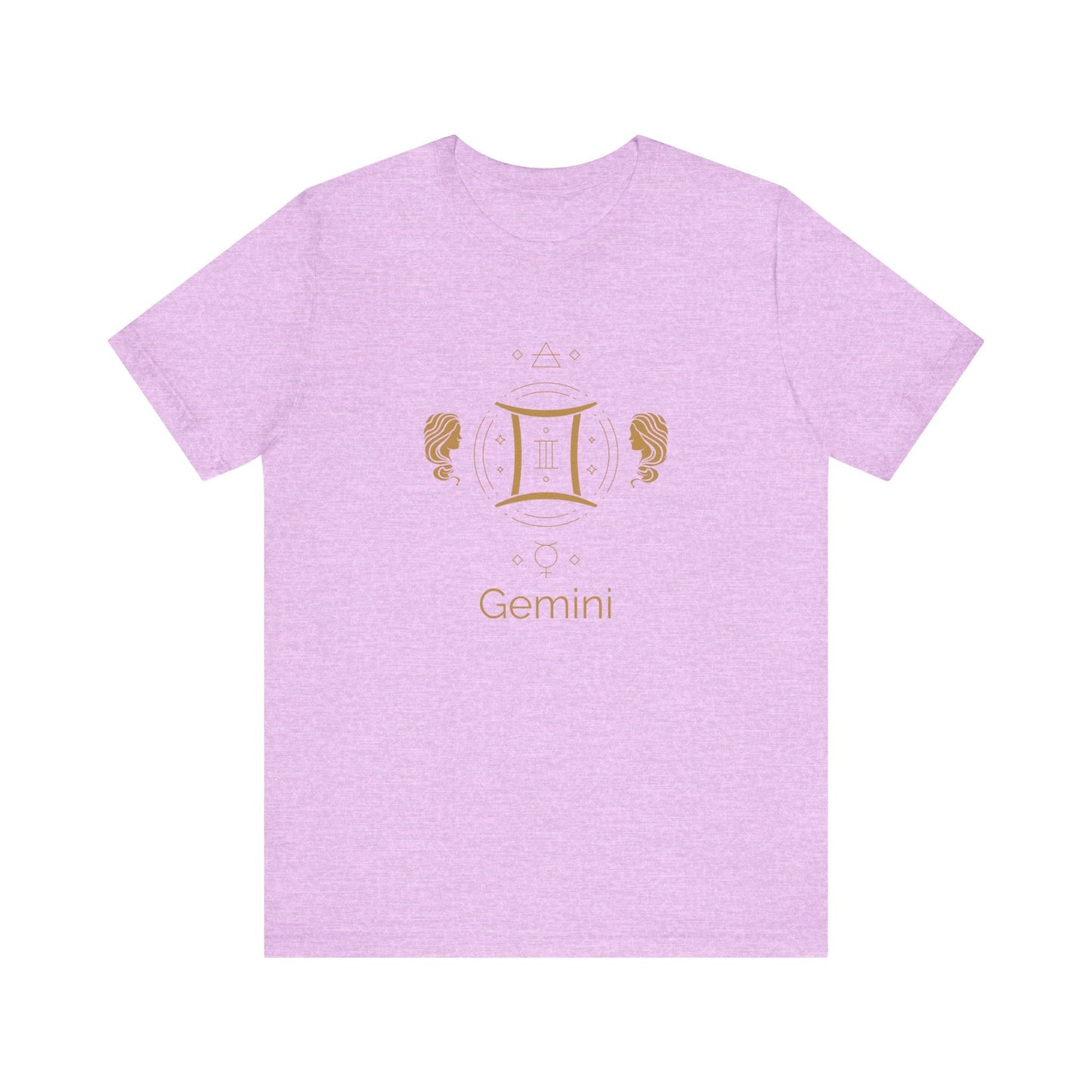 Gemini Zodiac Short Sleeve Tee shirt