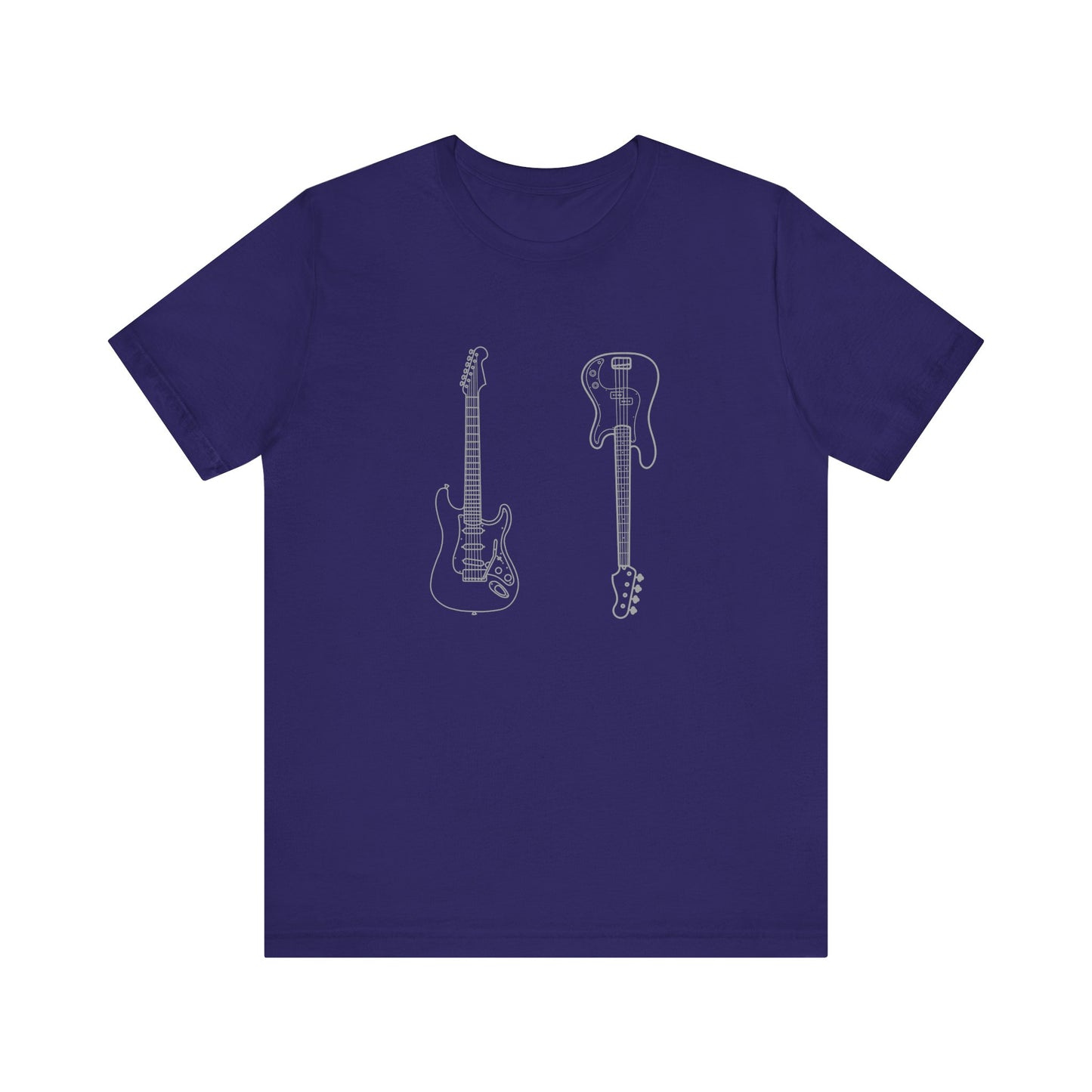 Guitar Lover's Unisex Tee, Music Gift, Rock Band Shirt, Festival Wear, Vintage Style Graphic Tee, Casual Concert Top