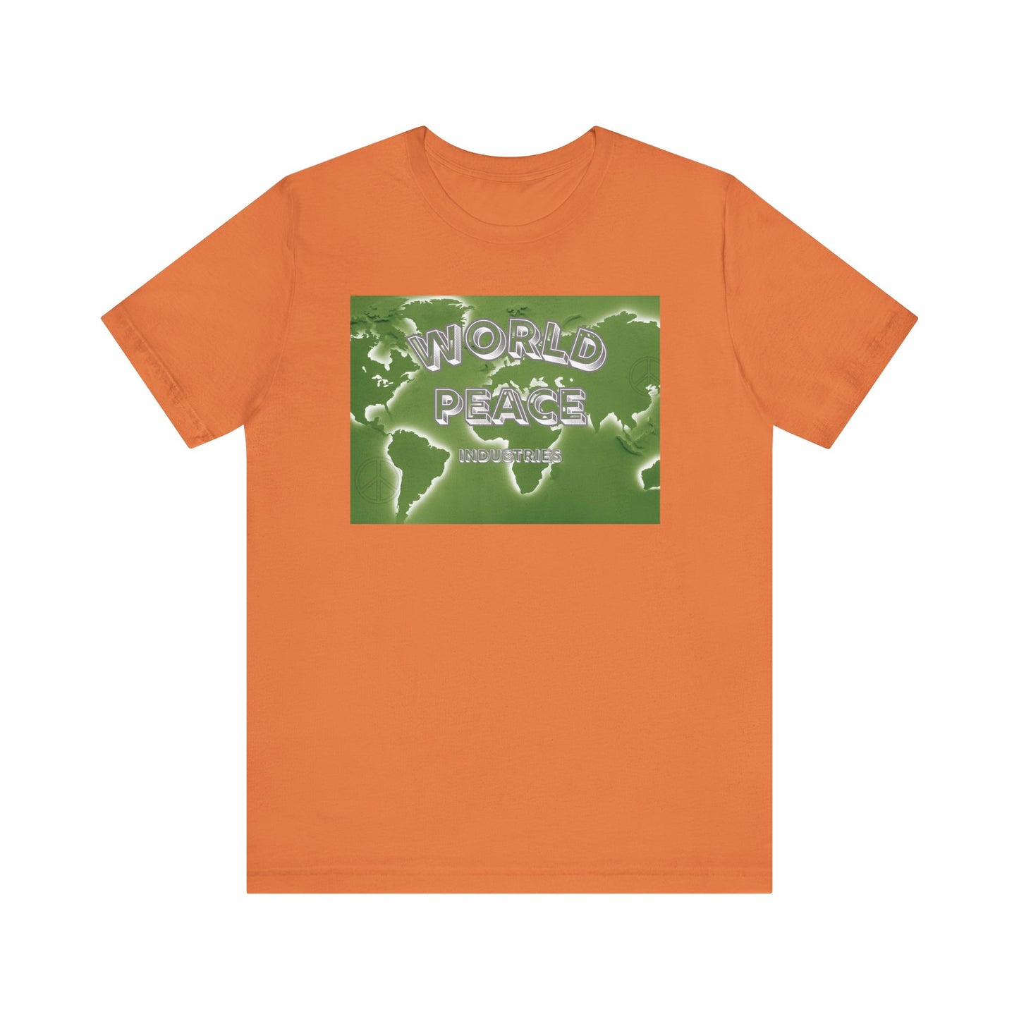 World Peace Unisex Jersey Tee - Eco-Friendly Graphic T-Shirt