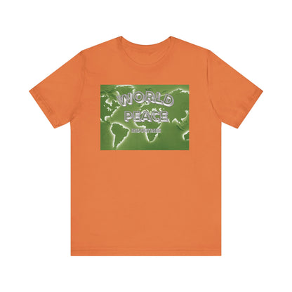 World Peace Unisex Jersey Tee - Eco-Friendly Graphic T-Shirt