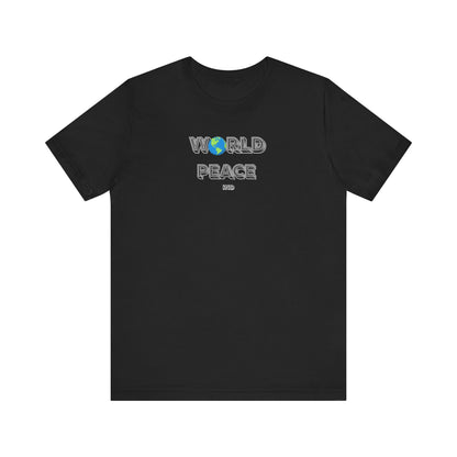 World Peace Unisex Jersey Tee - Casual Comfort for Every Occasion