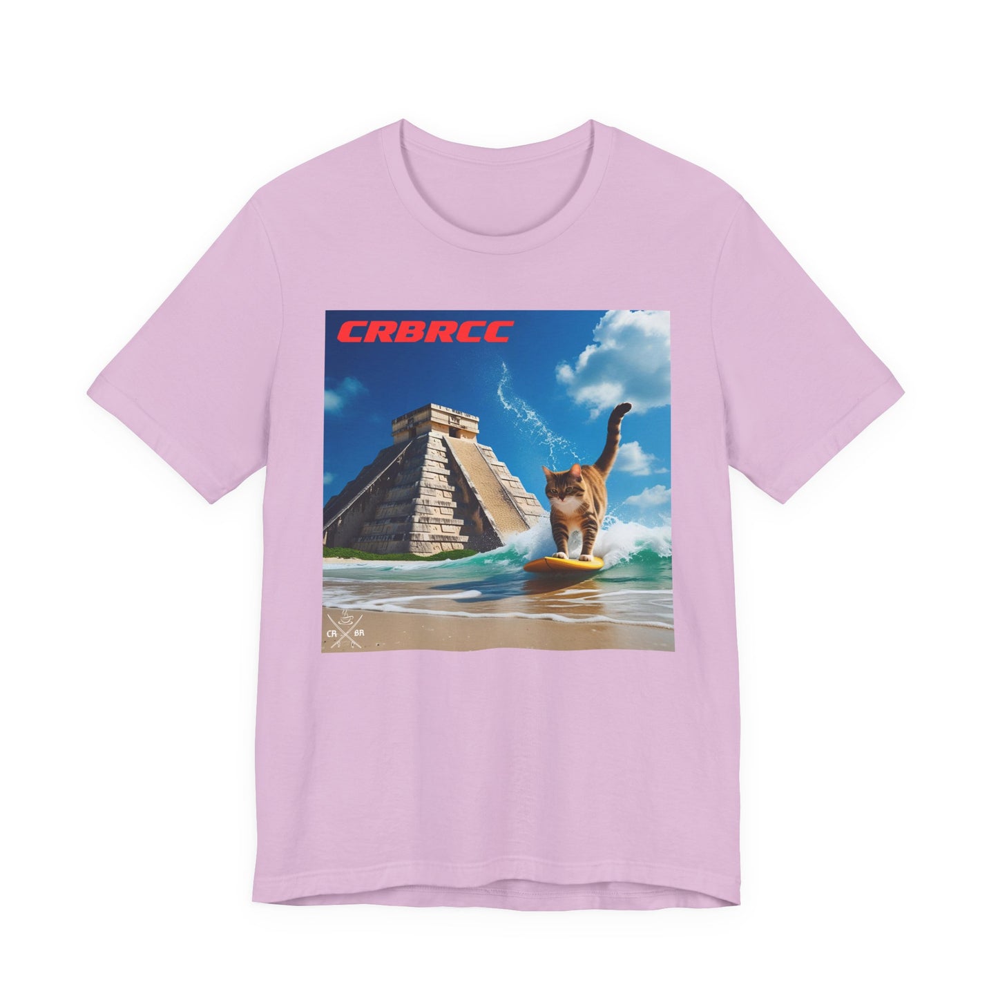 Surfer Cat Tee, Funny Cat Shirt, Summer Vibes T-Shirt, Beach Lover Gift, Cute Pet Apparel