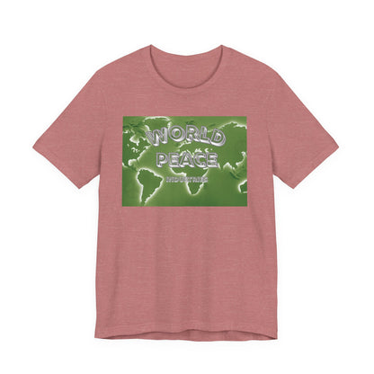 World Peace Unisex Jersey Tee - Eco-Friendly Graphic T-Shirt