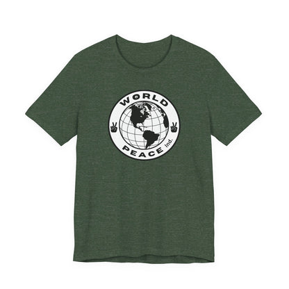 World Peace Unisex Tee - Casual Style for Advocates of Harmony