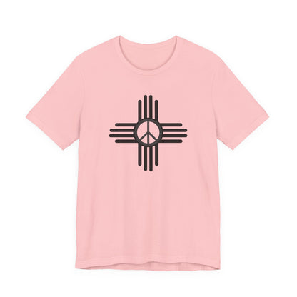 Zia Peace Symbol T-Shirt — Minimal New Mexico Zen Tee