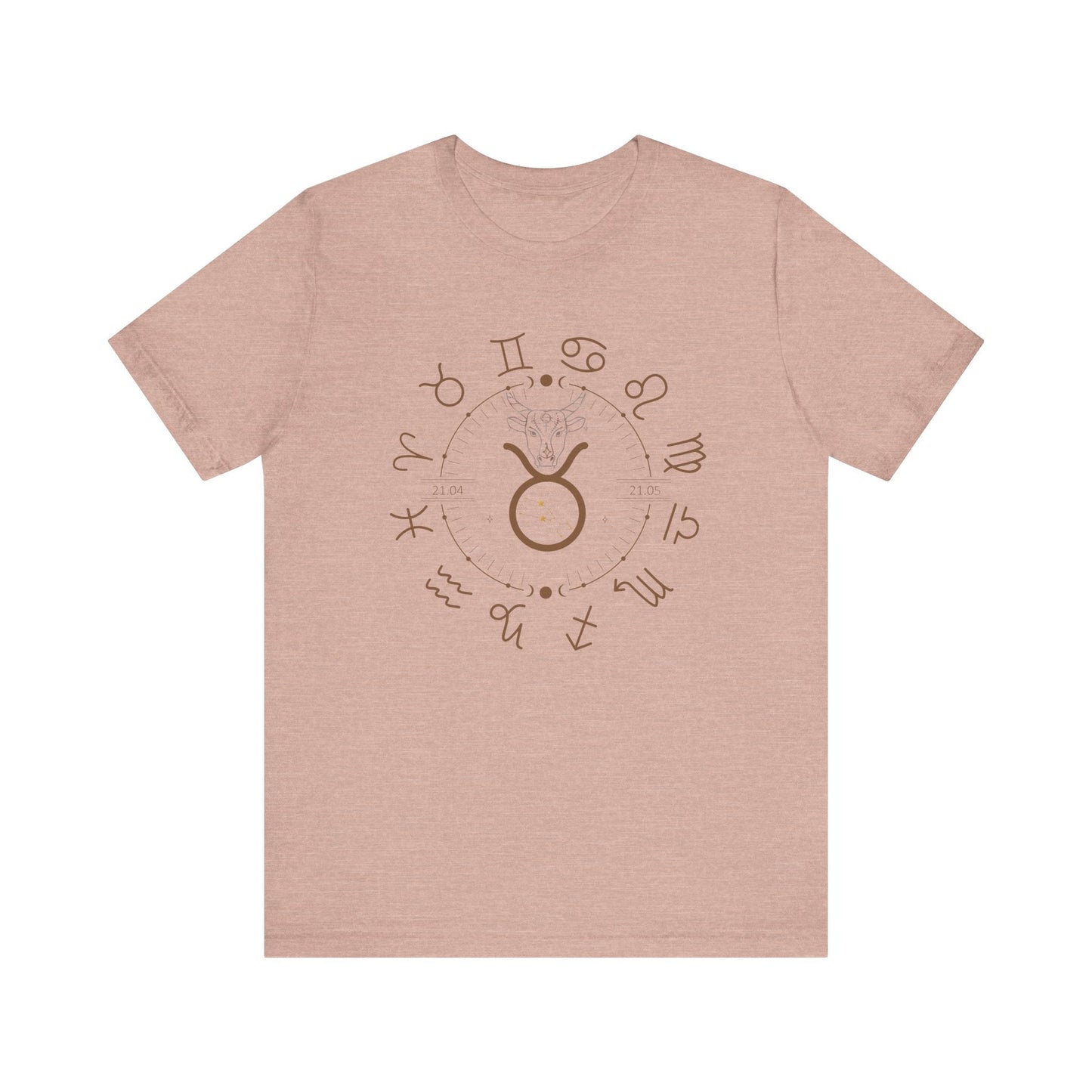 TAURUS Zodiac Clock Tee - Unisex t shirt