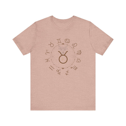 TAURUS Zodiac Clock Tee - Unisex t shirt
