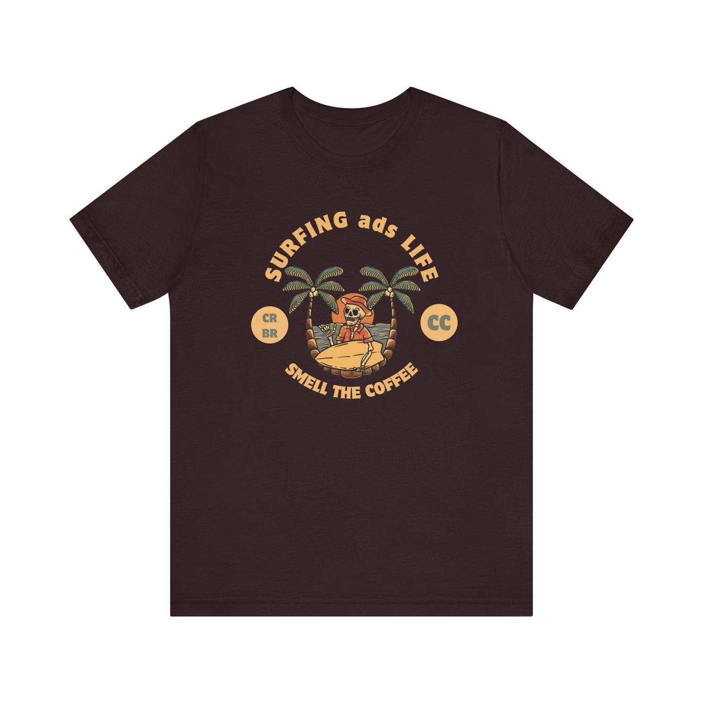 Surfing Life Short Sleeve Tee - Perfect Beachwear, Casual Outing Top, Summer Vibe Shirt, Gift for Surf Lovers, Comfy Everyday Wear
