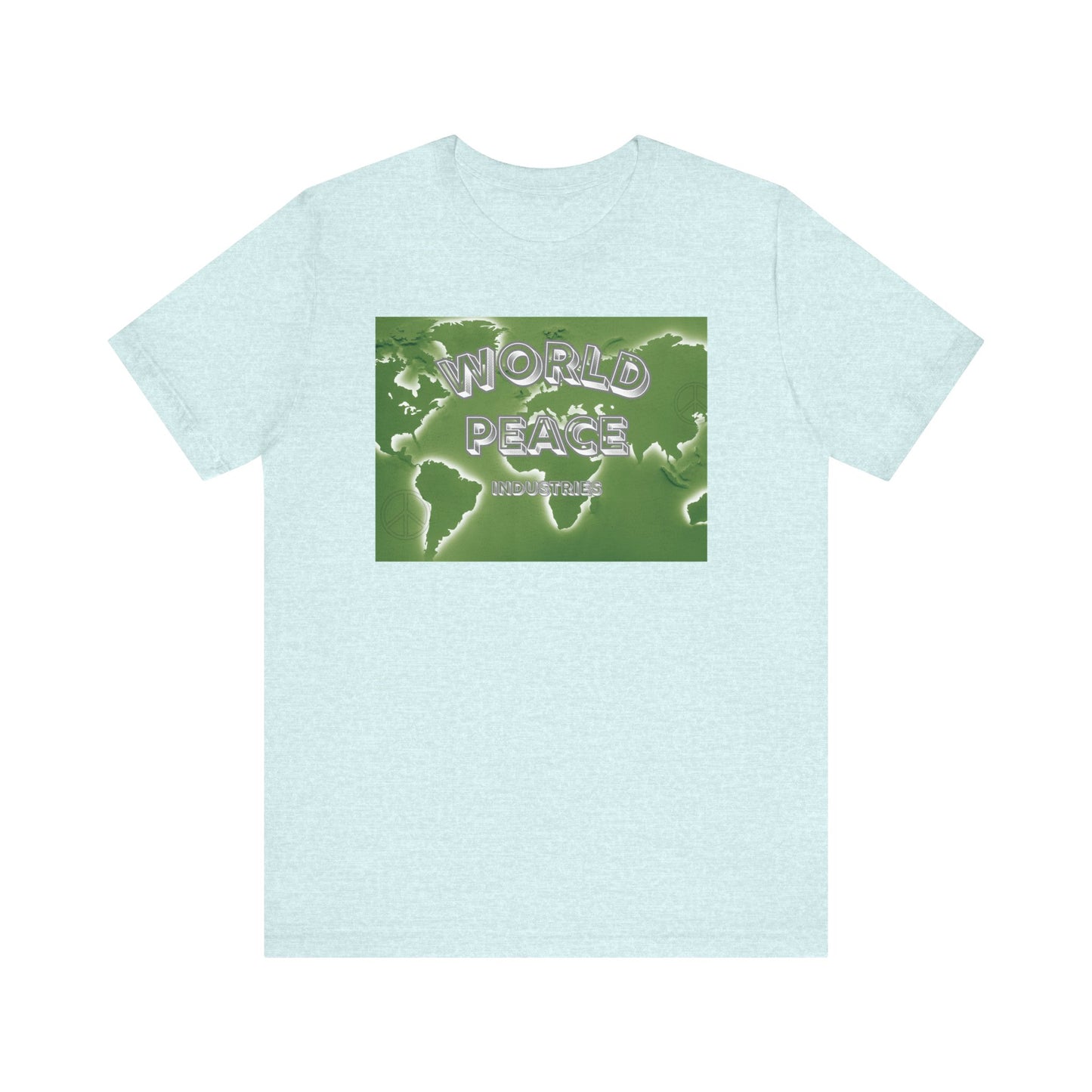 World Peace Unisex Jersey Tee - Eco-Friendly Graphic T-Shirt