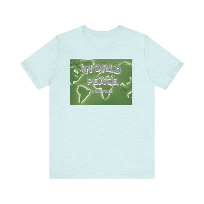 World Peace Unisex Jersey Tee - Eco-Friendly Graphic T-Shirt