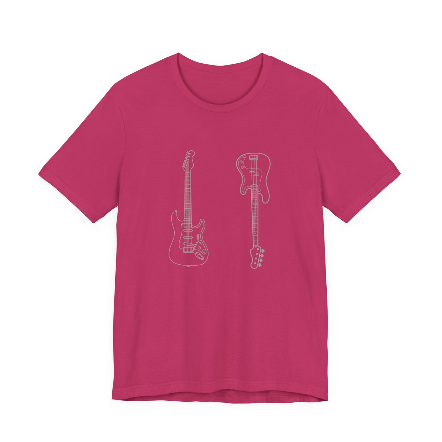 Guitar Lover's Unisex Tee, Music Gift, Rock Band Shirt, Festival Wear, Vintage Style Graphic Tee, Casual Concert Top