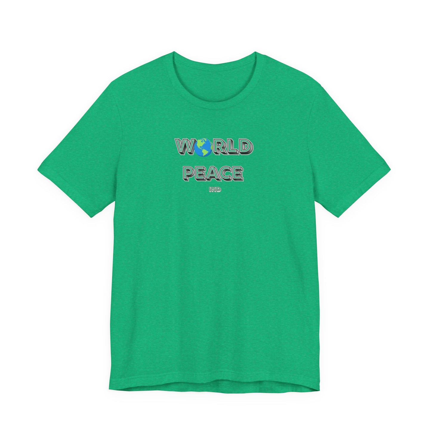 World Peace Unisex Jersey Tee - Casual Comfort for Every Occasion