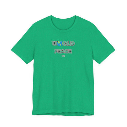 World Peace Unisex Jersey Tee - Casual Comfort for Every Occasion