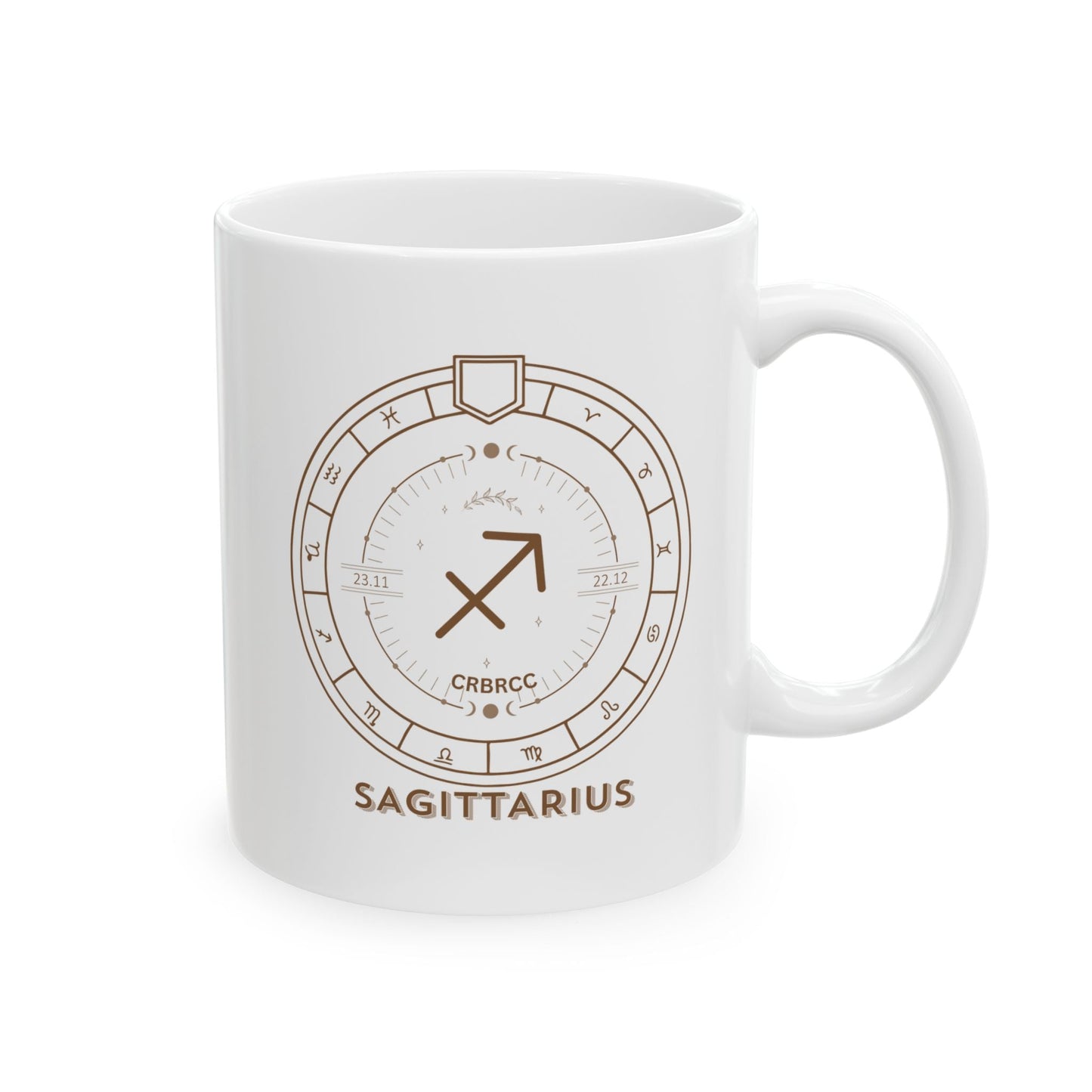 Sagitatius Ceramic Mug, Zodiac Coffee Cup,