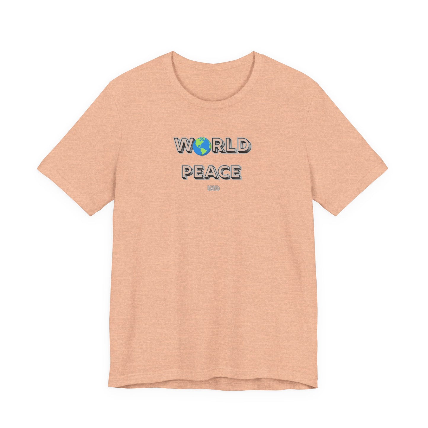 World Peace Unisex Jersey Tee - Casual Comfort for Every Occasion