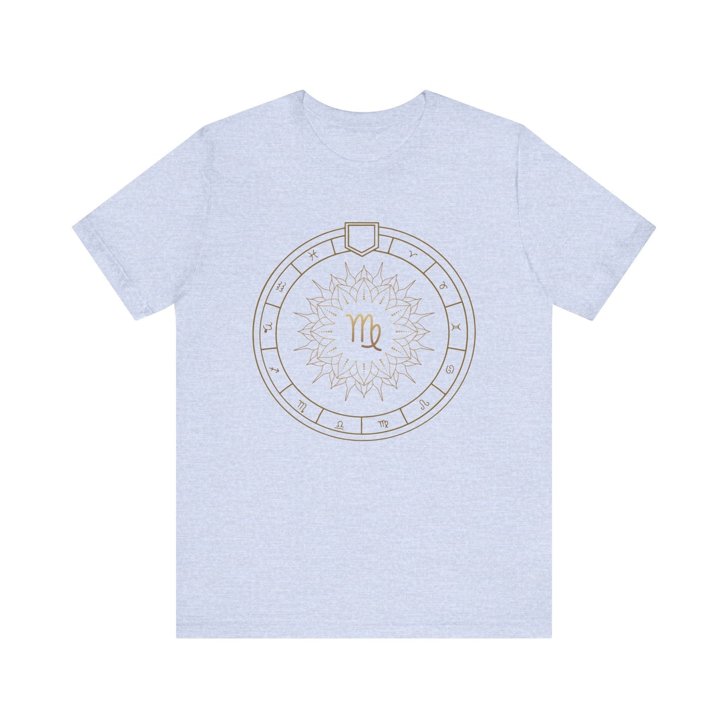Virgo Zodiac Short Sleeve unisex t shirt