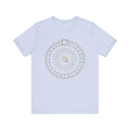 Virgo Zodiac Short Sleeve unisex t shirt