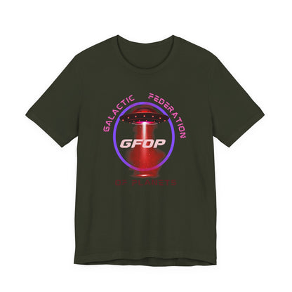 Galactic Federation Unisex Tee, Space-Themed Shirt, Sci-Fi Apparel, Gift for Space Lovers, Casual Graphic Tee, Summer Fashion