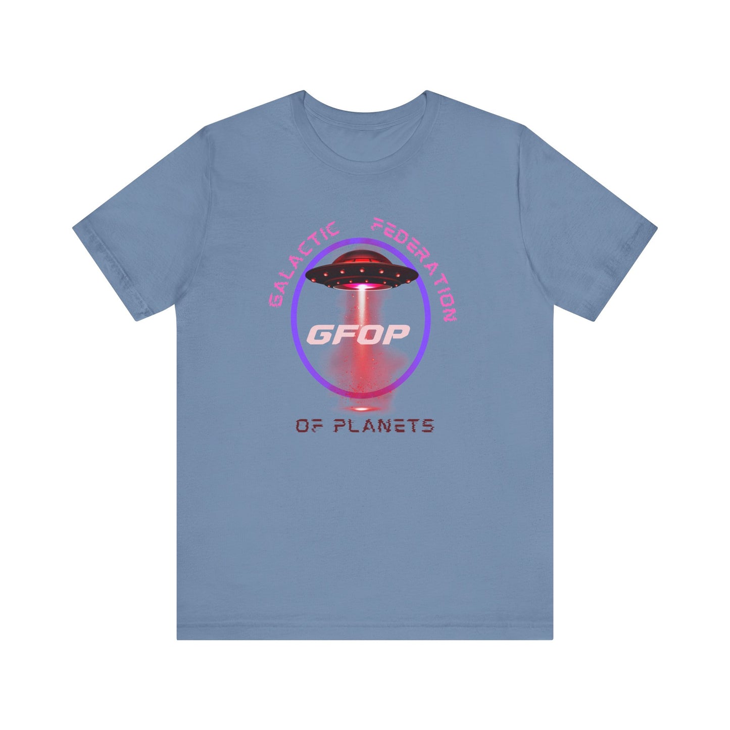 Galactic Federation Unisex Tee, Space-Themed Shirt, Sci-Fi Apparel, Gift for Space Lovers, Casual Graphic Tee, Summer Fashion