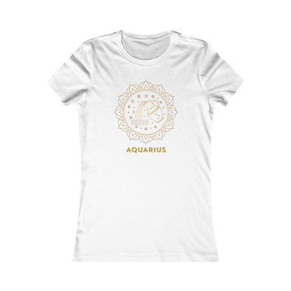 Aquarius Zodiac Women's Tee