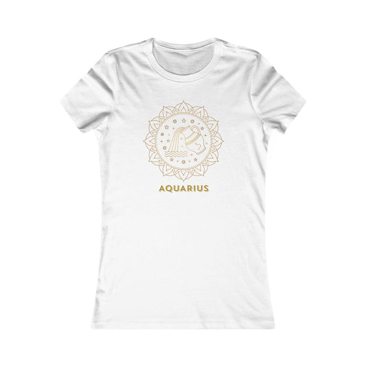 Aquarius Zodiac Women's Tee