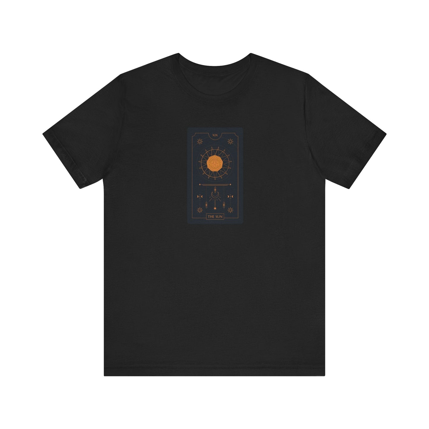 Sun tarot card tee shirt