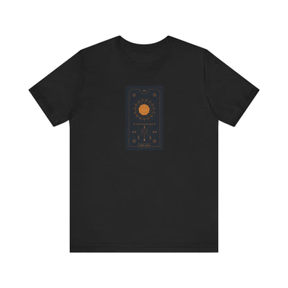 Sun tarot card tee shirt