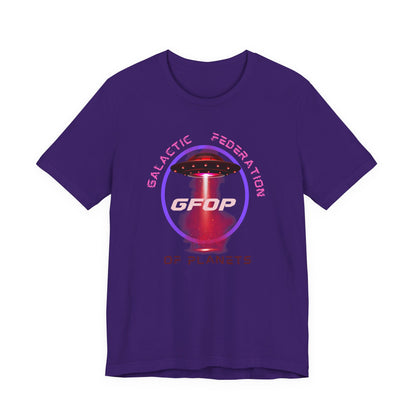 Galactic Federation Unisex Tee, Space-Themed Shirt, Sci-Fi Apparel, Gift for Space Lovers, Casual Graphic Tee, Summer Fashion
