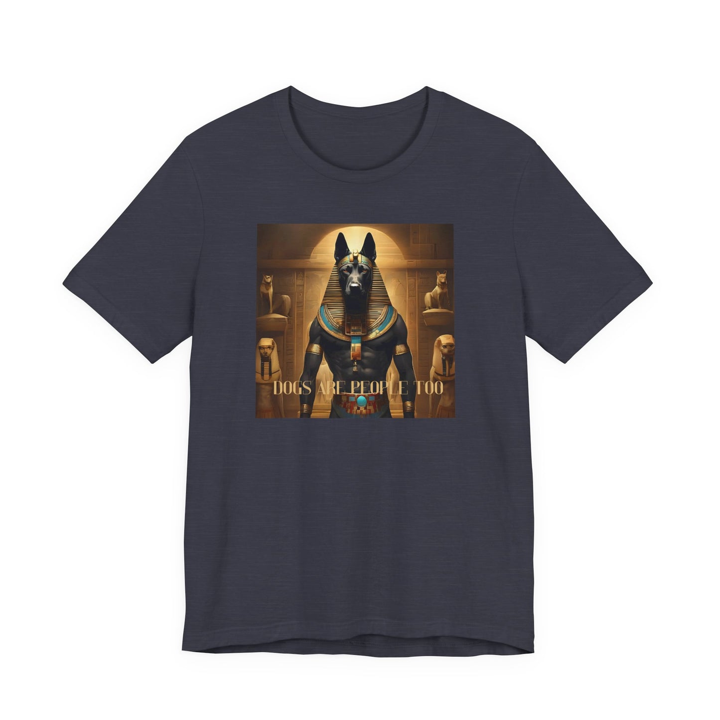 Anubis Graphic Tee — Egyptian God 'Dogs Are Pleasing Too' Vintage Art T-Shirt