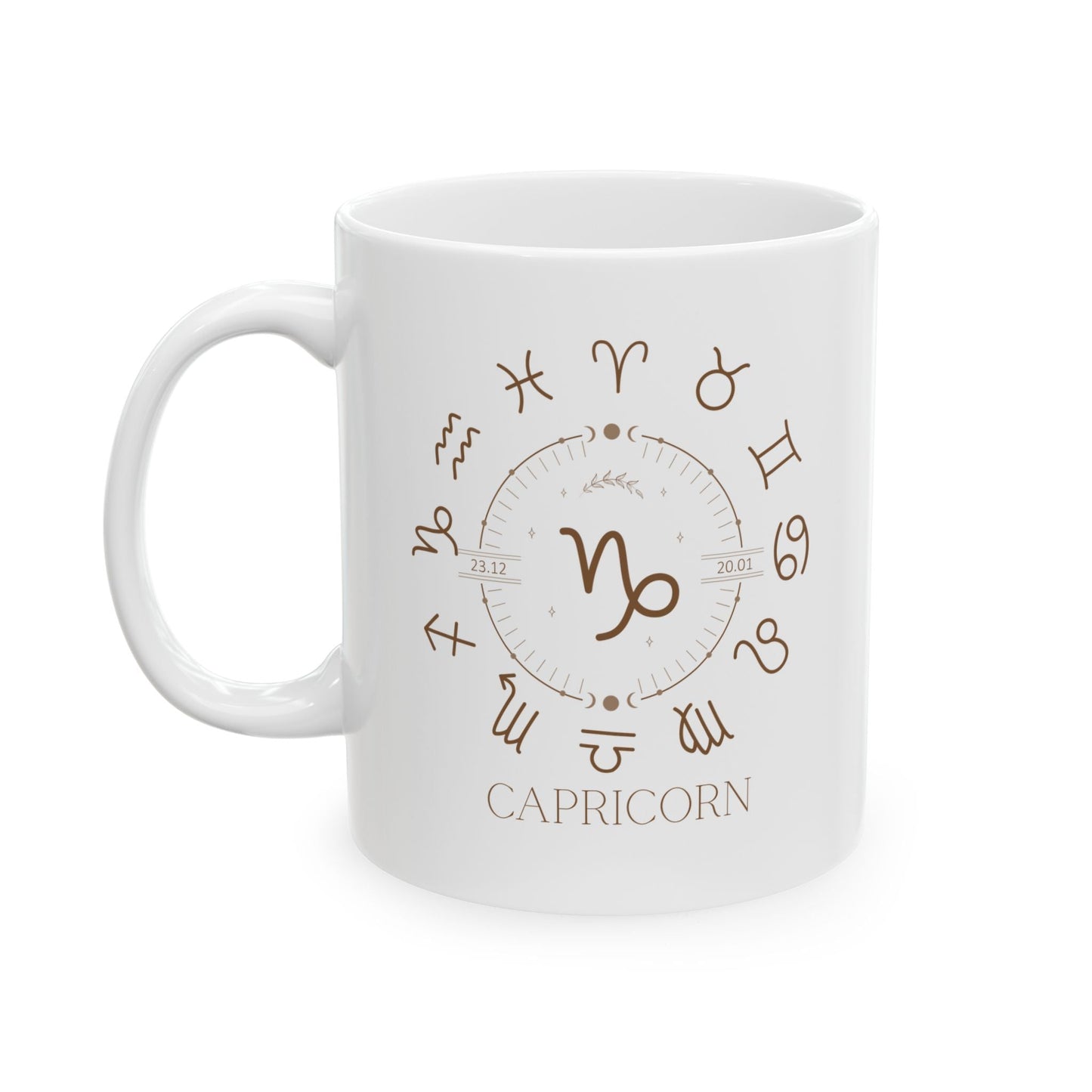Capricorn Astrology Zodiac Ceramic Mug -