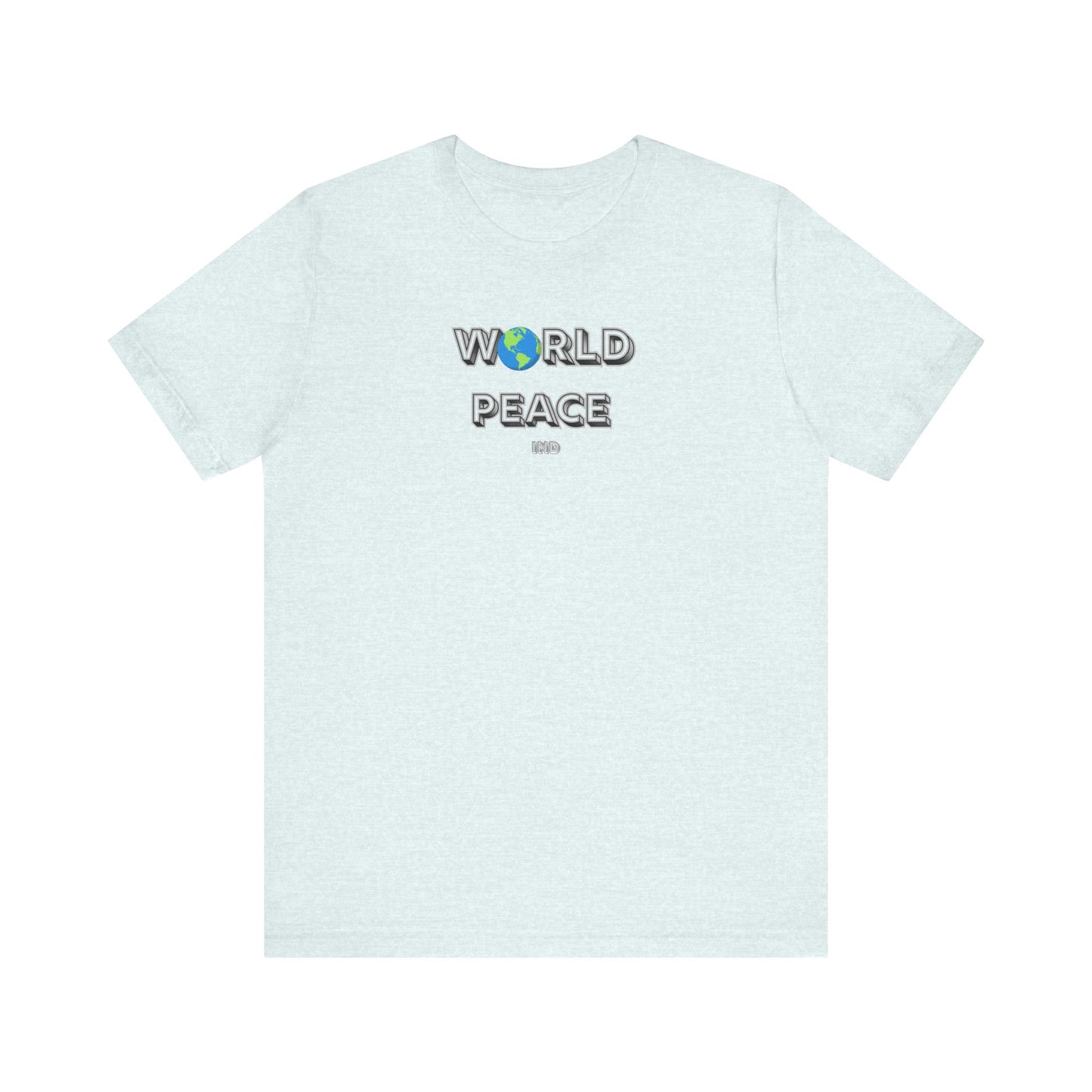 World Peace Unisex Jersey Tee - Casual Comfort for Every Occasion