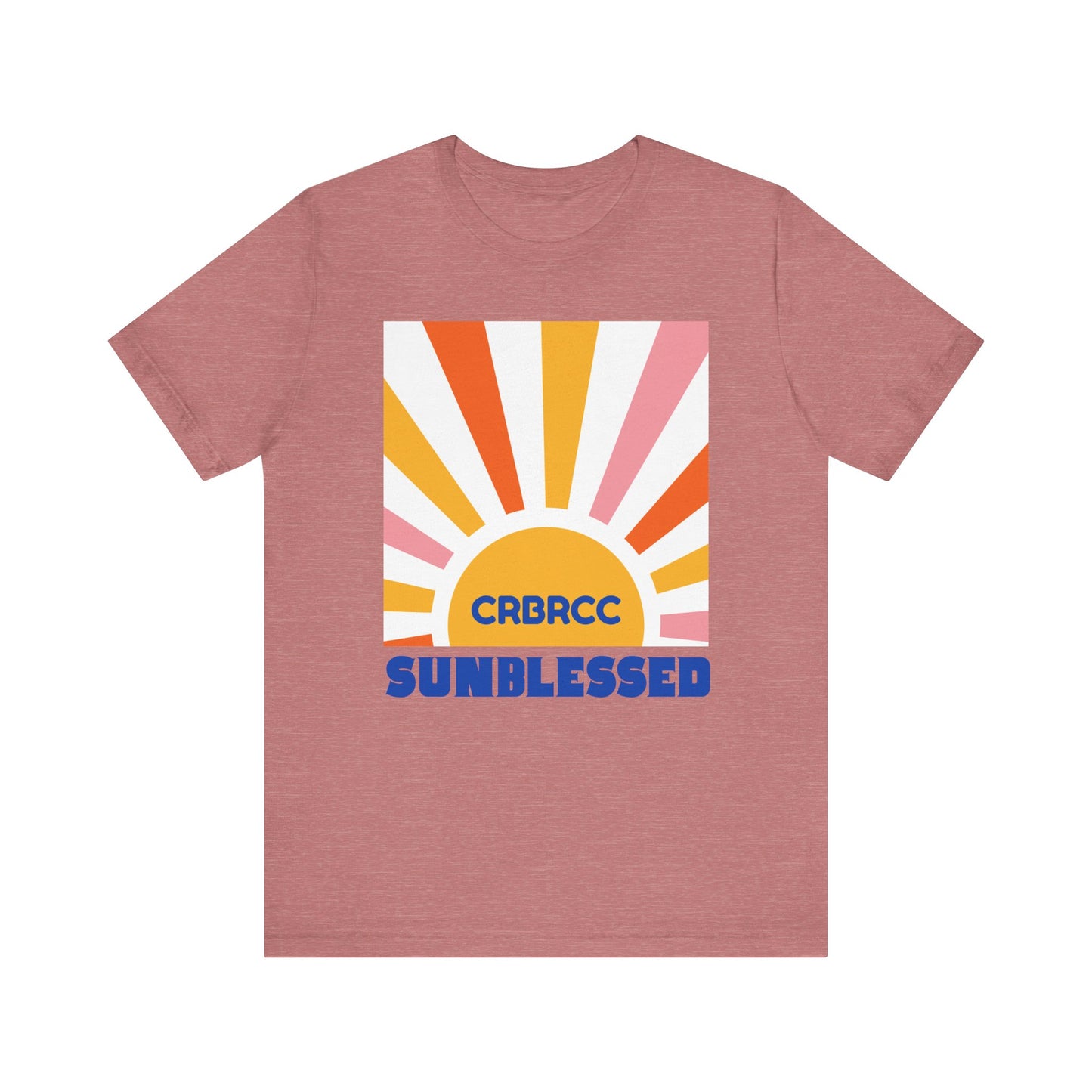 Retro Sun Blessed Tee - Unisex Jersey Short Sleeve T-Shirt, Summer Vibes, Beach Days, Gift for Sun Lovers, Casual Wear, Outdoor Fun