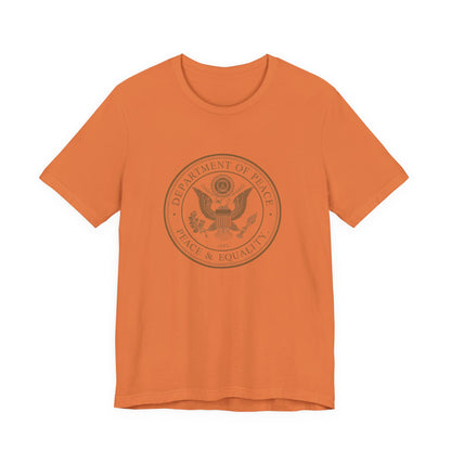 Department of Peace Unisex Jersey Tee - Embrace Peace & Equality