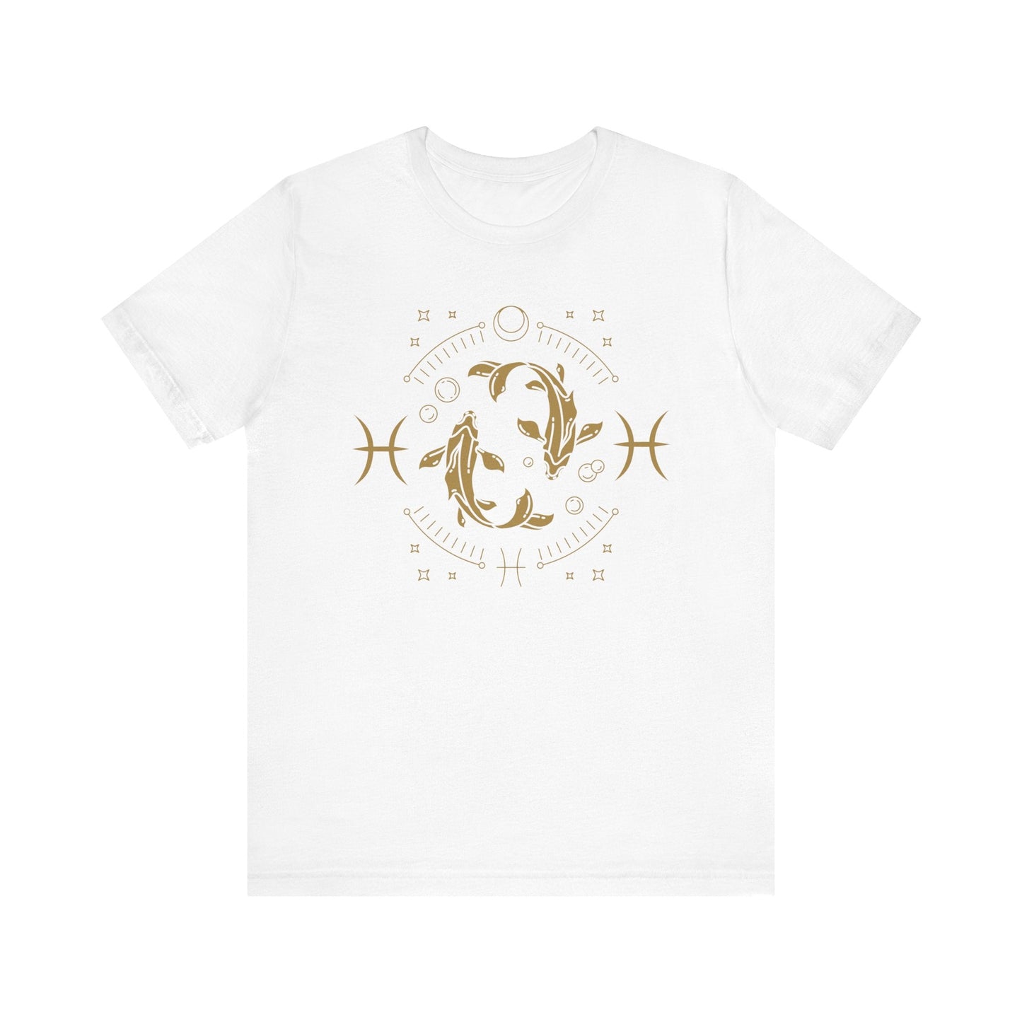 Pisces Zodiac Symbol Unisex Tee