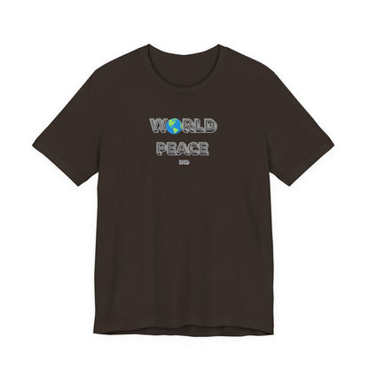 World Peace Unisex Jersey Tee - Casual Comfort for Every Occasion