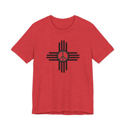 Zia Peace Symbol T-Shirt — Minimal New Mexico Zen Tee