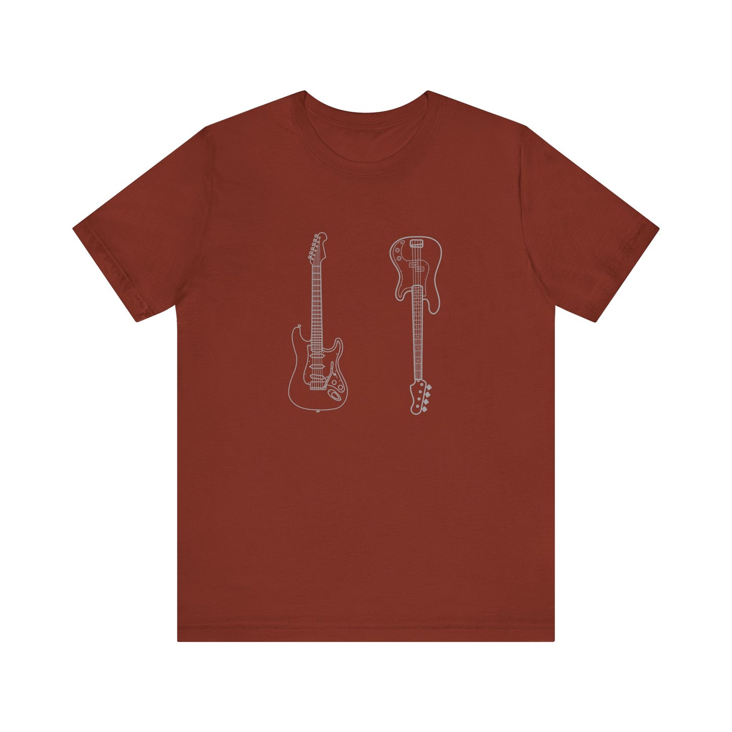 Guitar Lover's Unisex Tee, Music Gift, Rock Band Shirt, Festival Wear, Vintage Style Graphic Tee, Casual Concert Top