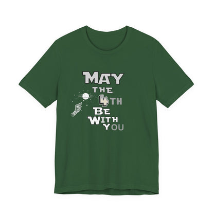 Star Wars May the 4th Be with You Tee, Unisex Graphic T-Shirt, Geeky Gift, Casual Wear, Star Wars Day Apparel, Movie Fan Shirt