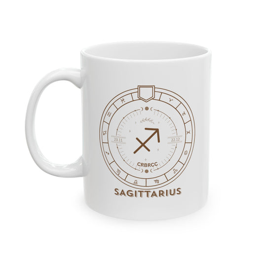 Sagitatius Ceramic Mug, Zodiac Coffee Cup,