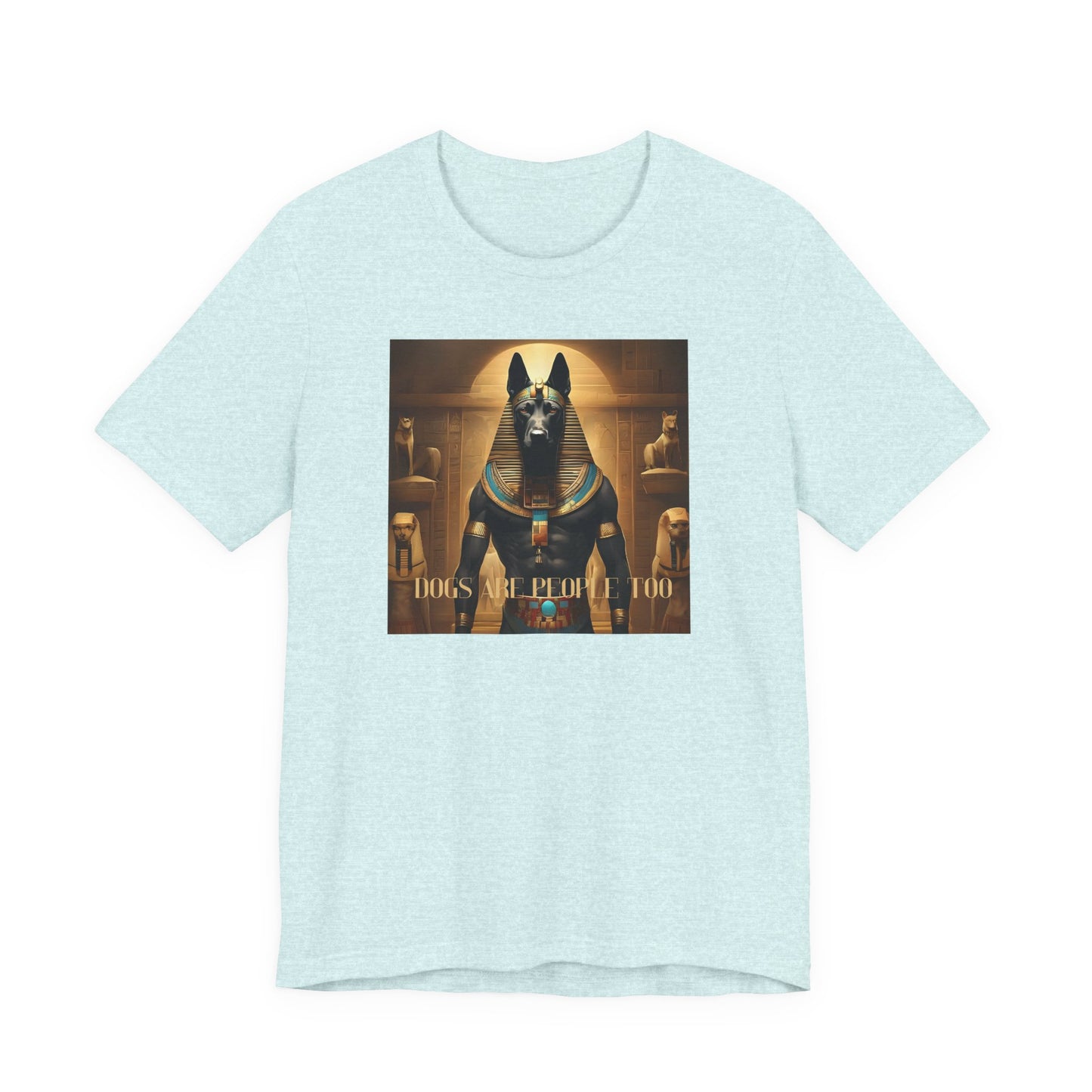 Anubis Graphic Tee — Egyptian God 'Dogs Are Pleasing Too' Vintage Art T-Shirt