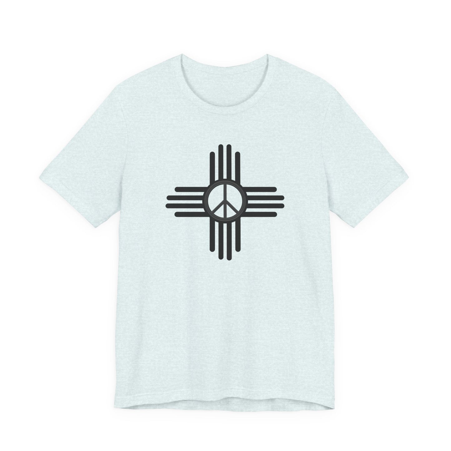 Zia Peace Symbol T-Shirt — Minimal New Mexico Zen Tee